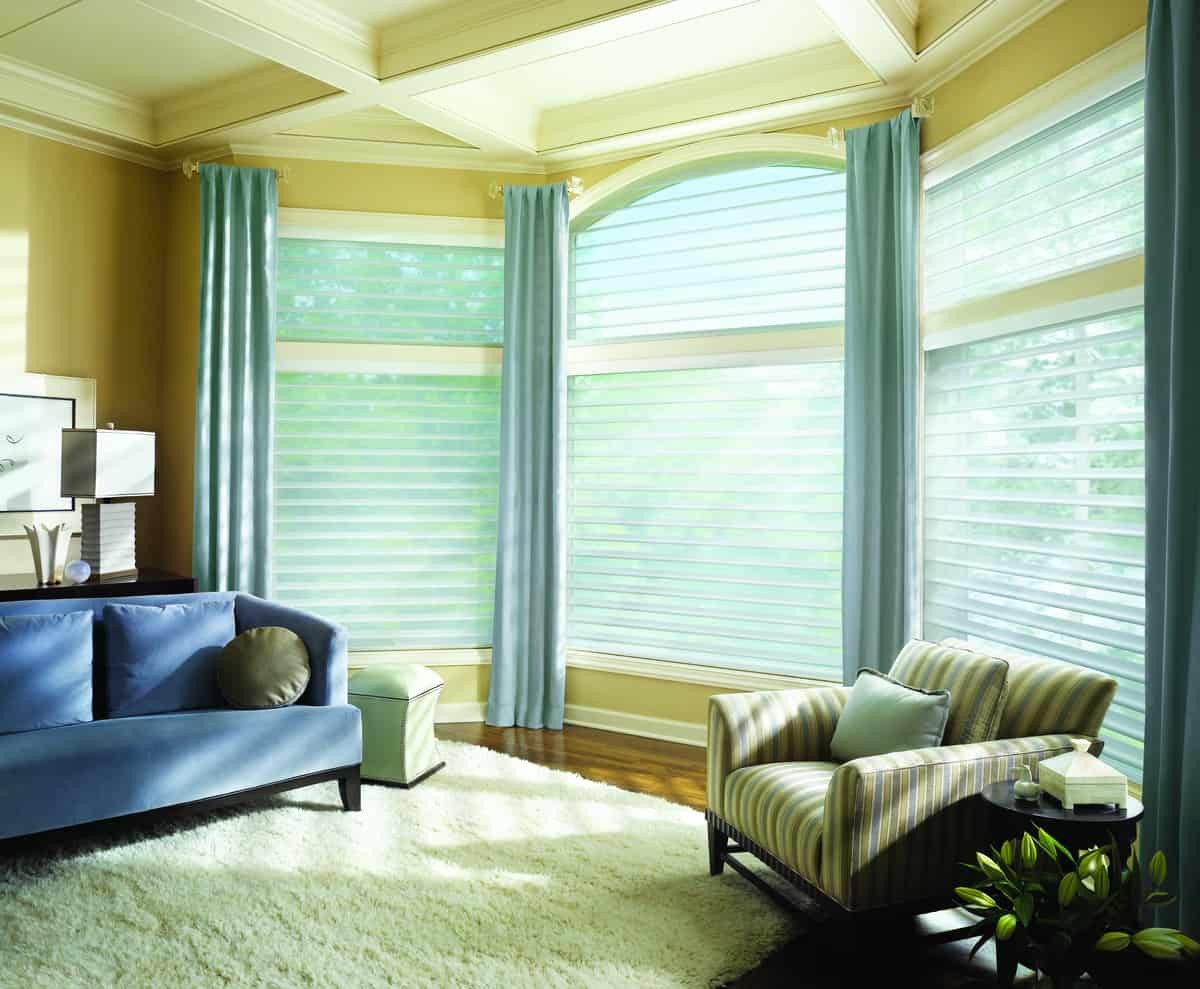 Silhouette® Window Shadings near Flower Mound, Texas (TX) with adjustable fabric vanes, gorgeous colors, and more