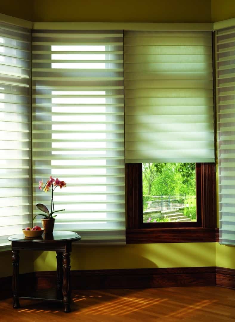 Silhouette® Window Shadings near Flower Mound, Texas with gorgeous colors, interesting design benefits, and more.
